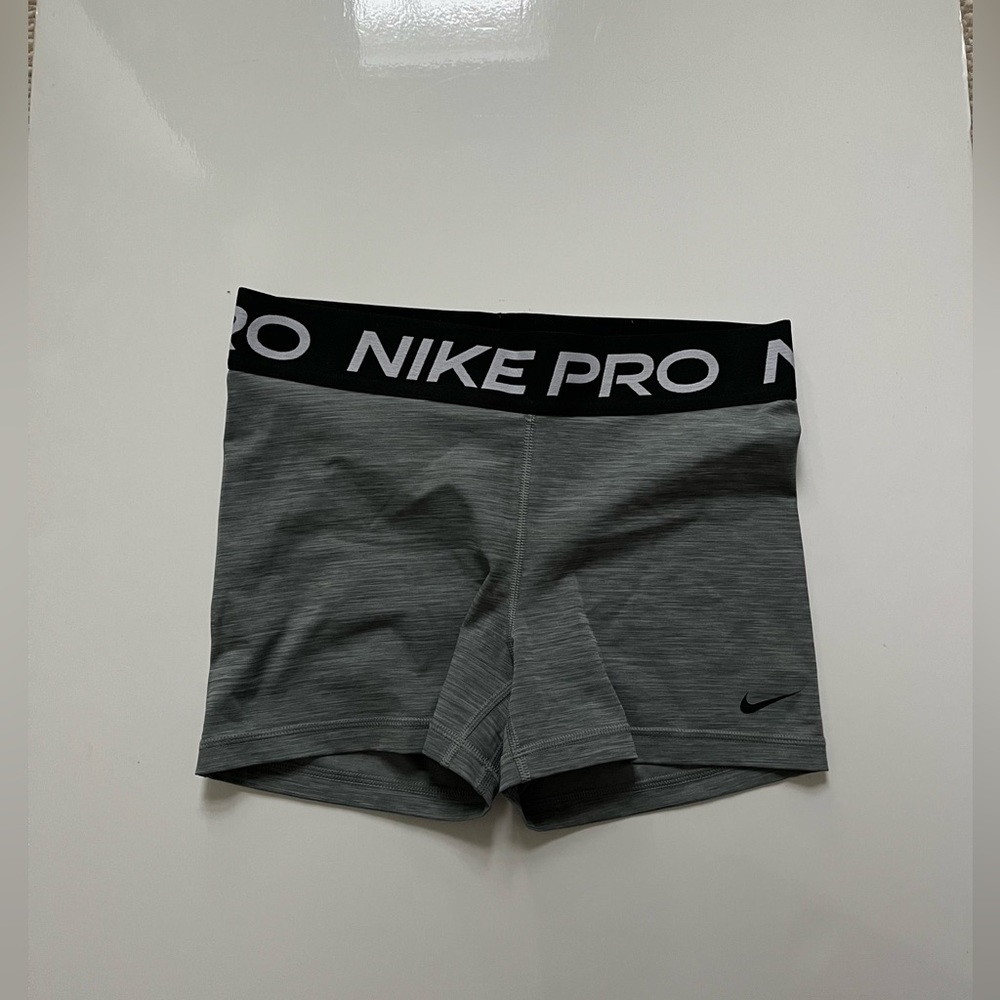 grey nike pros